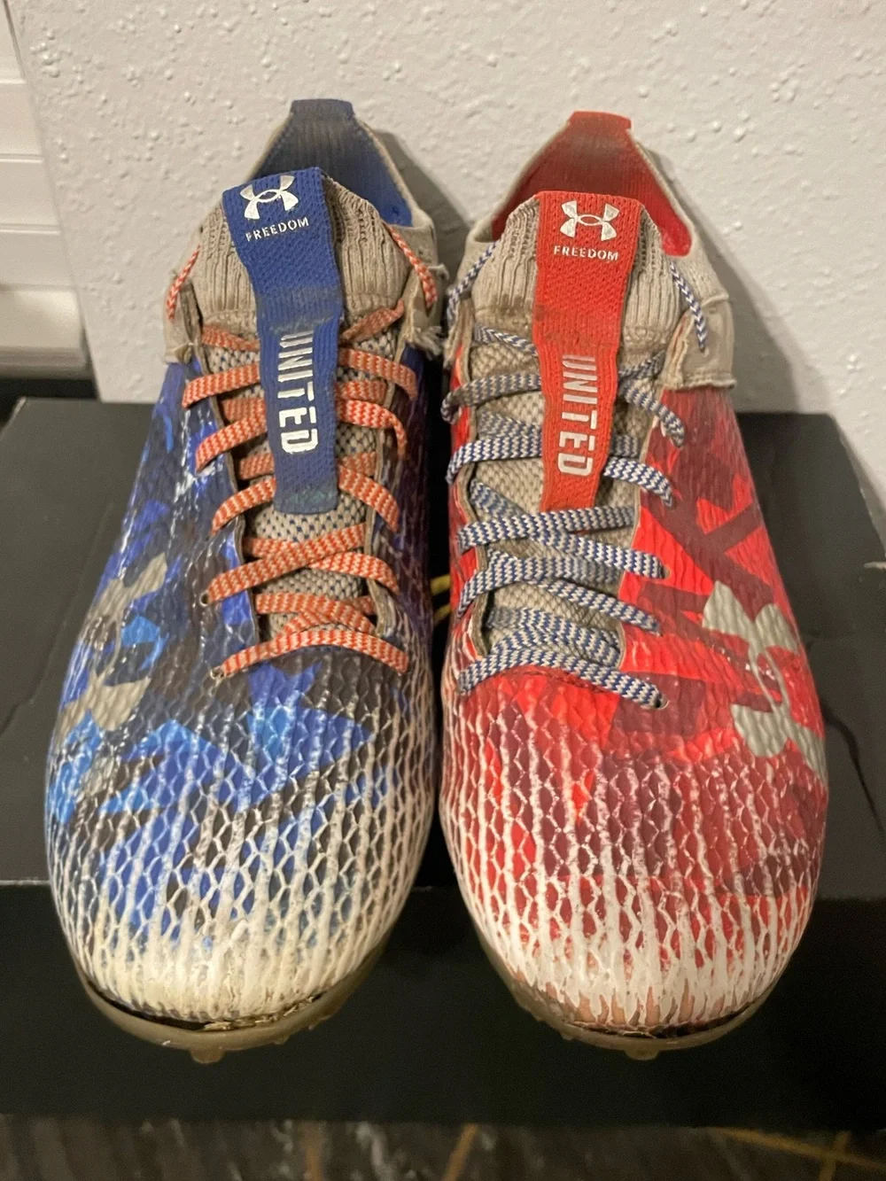 Under Armour United Blur Smoke USA 2.0 Cleats size 9